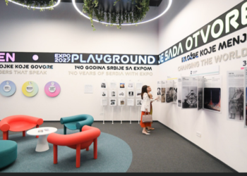 Deca iz dijaspore u EXPO 2027 Plejgraundu: Spoj korena i budućnosti