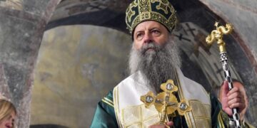 Obnova hrama u Pakracu: Patrijarh Porfirije služi veliku liturgiju