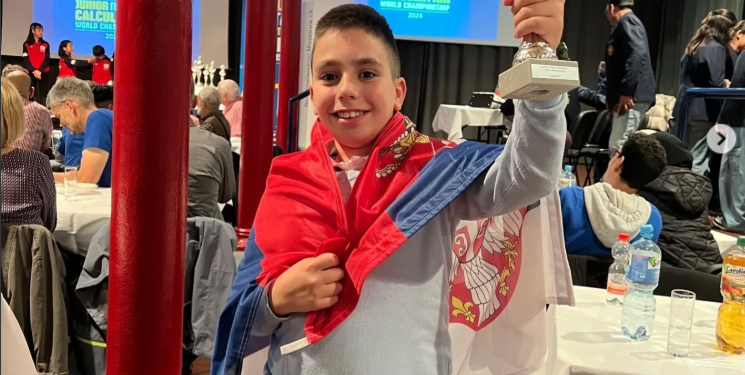 Andrej Živanović – zlatni genije mentalnog računanja