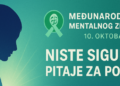 Međunarodni dan mentalnog zdravlja: razgovarajmo bez predrasuda