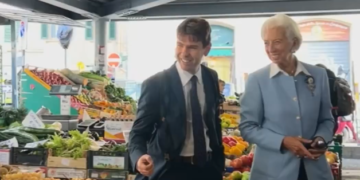 Lagard se šećka po pijaci, a narod broji svaki cent