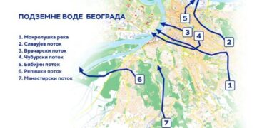 12 skrivenih vodotokova Beograda i izazovi budućeg metroa