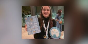 Zlato za Lenu na svetskoj Olimpijadi iz engleskog jezika