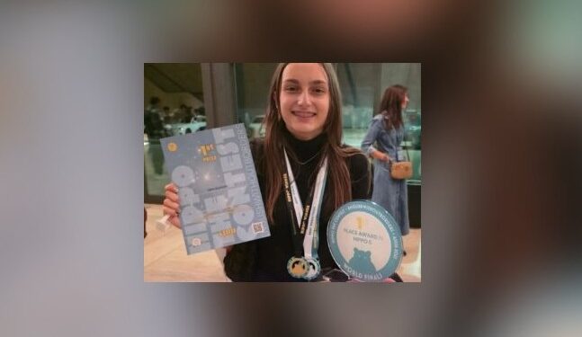 Zlato za Lenu na svetskoj Olimpijadi iz engleskog jezika
