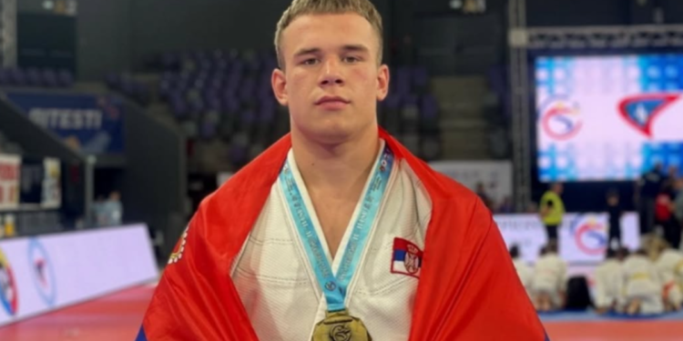 Pet borbi – jedno zlato: Jovan Cvetanović doneo Srbiji svetsku titulu u džiju-džici