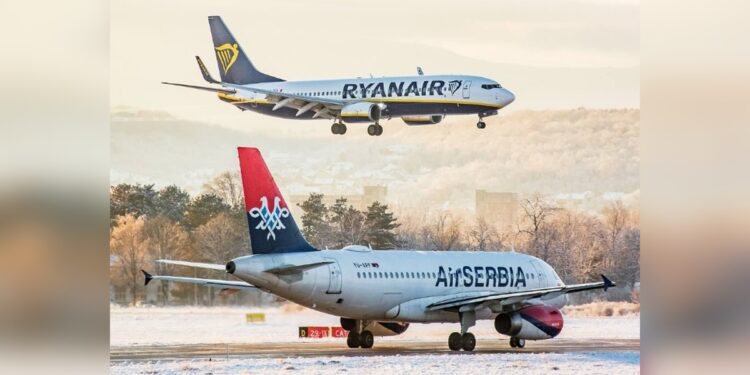Dok Ryanair gasi letove — Air Serbia širi krila
