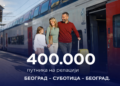 Soko leti pun putnika: 400.000 ljudi izabralo brzi voz