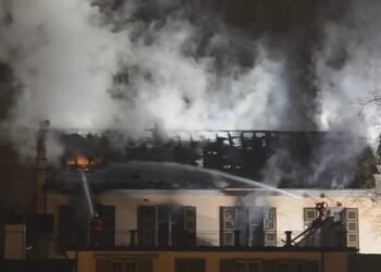 Požar u Cirihu: Izgorelo sedište najstarije masonske lože, policija istražuje uzrok