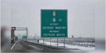 Ime velikana na tablama nove deonice Novi Sad – Šabac