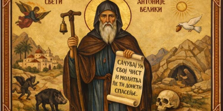 Sveti Antonije Veliki: Mudrost pustinjaka za savremeni svet