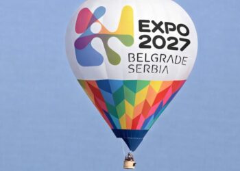 Beograd iz vazduha: Leteći balon stiže na Ušće za EXPO 2027