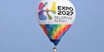 Beograd iz vazduha: Leteći balon stiže na Ušće za EXPO 2027