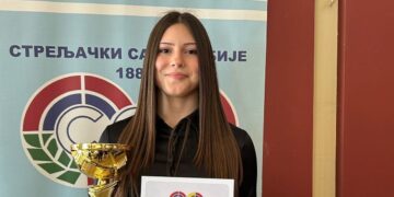 Zlatni nišan Stare Pazove: Sofija Adamović najbolja mlada strelkinja