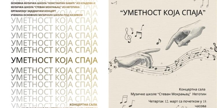 Koncert „Umetnost koja spaja“ ujedinio mlade talente Negotina i Kladova