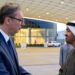 Prvi lider iz Evrope u UAE od početka sukoba: Predsednik Srbije u poseti Abu Dabiju