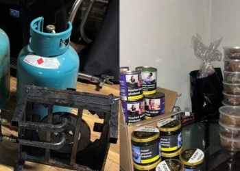 Ilegalna „fabrika“ nargile otkrivena usred curenja propana: Zaplenjeno 80 kilograma duvana