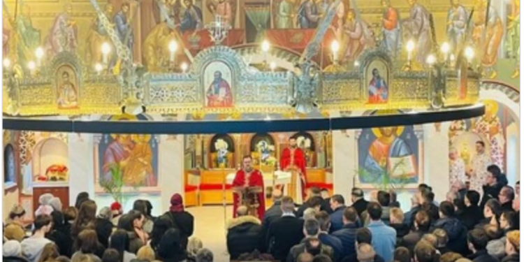Radost na nebu i mir na zemlji – Srpska pravoslavna liturgija iz Dizeldorfa u direktnom prenosu na ZDF – u